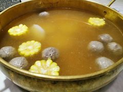 手打牛肉丸锅底-食潮汕头鲜牛馆(望京保利店)
