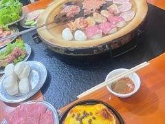 -老姐石板烧烤+铜炭火锅(总店)