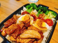 照烧鸡排饭-初拾·花里餐厅(钜城华亿店)