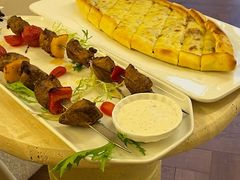 蔬菜羊肉串-伊斯坦布尔土耳其清真咖啡餐厅