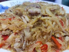 羊肉酸菜炒粉-如亿蒙餐
