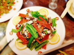 青椒炒鱿鱼-以前的小酒馆(中山广场店)