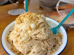 白桃乌龙绵绵冰-鞠婆婆•绵绵冰•凉糕•手工冰粉(苏稽一店)