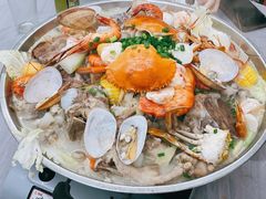 招牌海鲜骨煲-凤城康记饭店