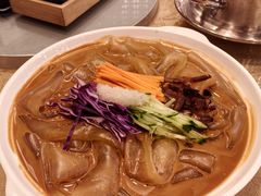 牛肉拉皮-烤肉宛饭庄(北新桥店)