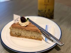 栗子紅茶諾曼底輕乳酪蛋糕-Perma Café樸門(五羊店)