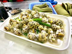 葱姜炒花螺-贞姨美食·老字号海鲜大排档