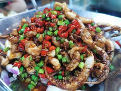 铁板鱿鱼须-昱龙大盆牛蛙馆(三兴街总店)