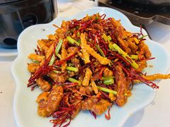 干煸牛肉丝藕丝-谢先生酒店·椒宴集(沙湖店)