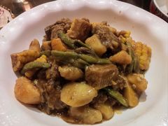-东来菜馆•手抓海鲜家常菜•海鲜锅贴(鸽子窝店)