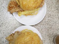 猪扒蛋菠萝包-沙溪兄茶餐厅