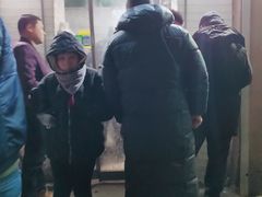 -劳动公园新疆人烤腰子