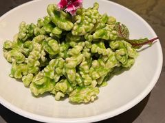 碧绿葱香鲜桃仁-西安凯悦酒店·湖畔中餐厅