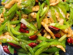尖椒肉丝盖饭-万记麻辣烫国展总店