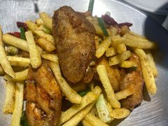 鸡翅薯条-小菜园新徽菜(南通永旺店)