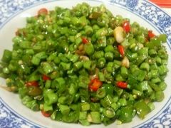 青椒豆角米-不二舟食府(车站南路店)