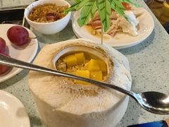 芒果椰子冻-烹然四季椰子鸡火锅(团结湖总店)