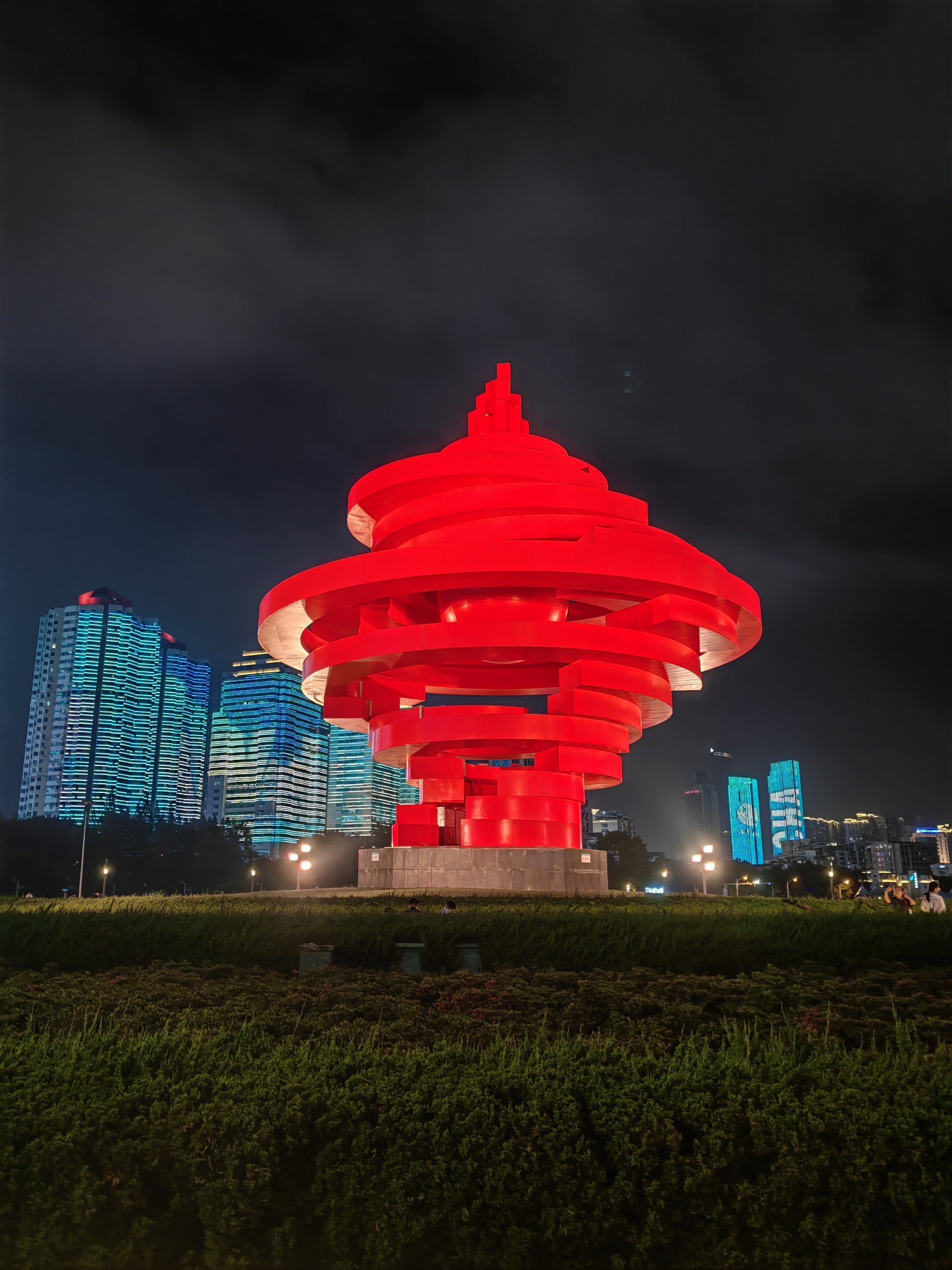 青岛的夜景打卡地