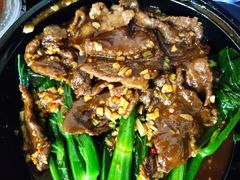 沙茶菜心炒牛肉-广东道至正餐厅(区庄店)