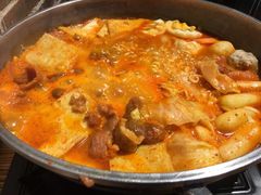 牛肉年糕火锅-辛明堂洞韩式芝士年糕火锅(万达店)