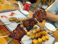 雀味大油边～～-亿牌牌东北烧烤(怀特店)