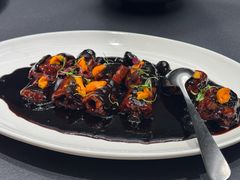 海胆黑蒜烧河鳗-Yan Ting 宴庭中餐厅(上海静安瑞吉酒店)
