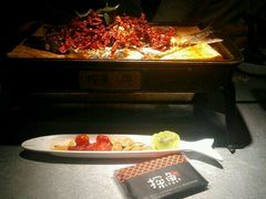 -探鱼·鲜青椒爽麻烤鱼(三水广场店)