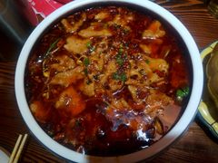 水煮肉片-东北大院·东北菜(三台子店)