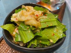 野香菜拌脆鱼肚-拂晓山房·私房川菜(西门店)