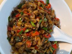 韭菜炒小河虾-笨罗卜浏阳菜馆(龙华鹏润达店)