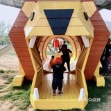 打卡山水间无动力自然亲子乐园