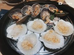 蒜蓉蒸元贝-海大大蒸汽海鲜餐厅·粤菜·特色小炒(欢乐颂店)