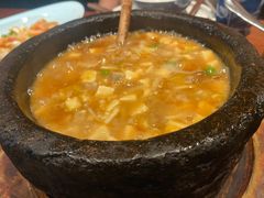 石锅鸡汤豆腐-绿茶餐厅(松江万达店)