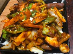辣炒无骨鸡爪-弘益铭家九炙社韩国烤肉料理(尚美店)