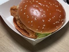 香辣鸡腿堡-肯德基(昌里店)