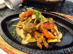 铁板咖喱蟹-菊上料理(蜀山银泰百货店)