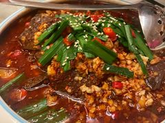辣子韭菜蒜羊血-玉华宫宾馆·餐厅(铜川驻京办店)