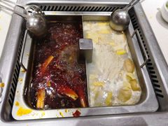 清油双拼锅底-海底捞火锅(顺义华联店)