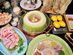 -得意咚瓜·顺德鱼生·冬瓜盅火锅