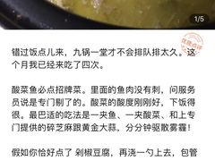 能喝汤的酸菜鱼-九锅一堂酸菜鱼(新南凯德直营店)