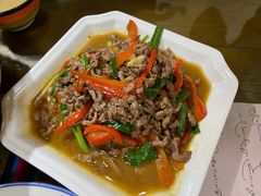 爆炒牛肉-五彩雪域藏餐馆