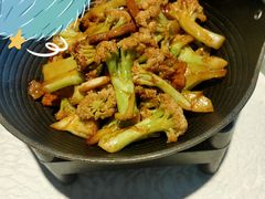 黑猪肉铁锅菜花-旺顺阁·北京菜(北辰上品+)