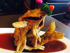 糖醋鲤鱼-老牌坊鲁菜名店(宽厚里店)