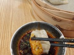 韭菜蒸饺-嘉州北味春老烧麦·面食(叮咚街店)