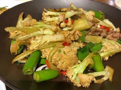 干锅有机花菜-胖老汉椒麻鸡清真新疆菜(西御街店)