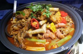 Single-Layer Spicy Charcoal-Grilled Frog