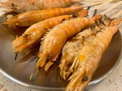 盐烤罗氏虾-白仁仔· 活烤海鲜 宵夜(豫园店)
