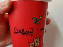 繁星桂花拿铁-Seesaw Coffee(西岸凤巢店)