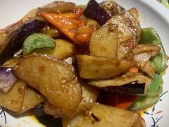 地三鲜-吴满满油泼面(北方风味园店)