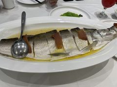 鸡汁蒸大白鱼-万龙洲海鲜(大兴绿地缤纷城店)